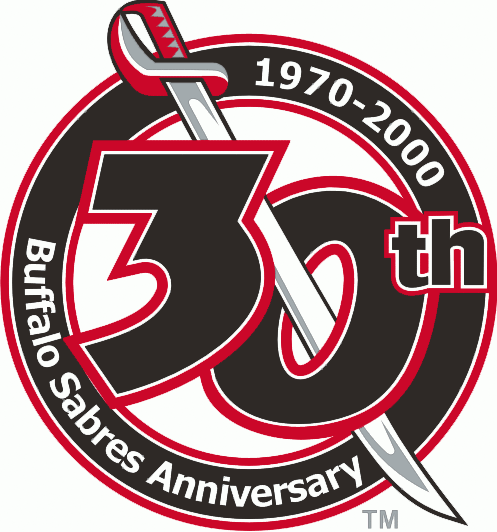 Buffalo Sabres 2000 Anniversary Logo iron on transfers for fabric